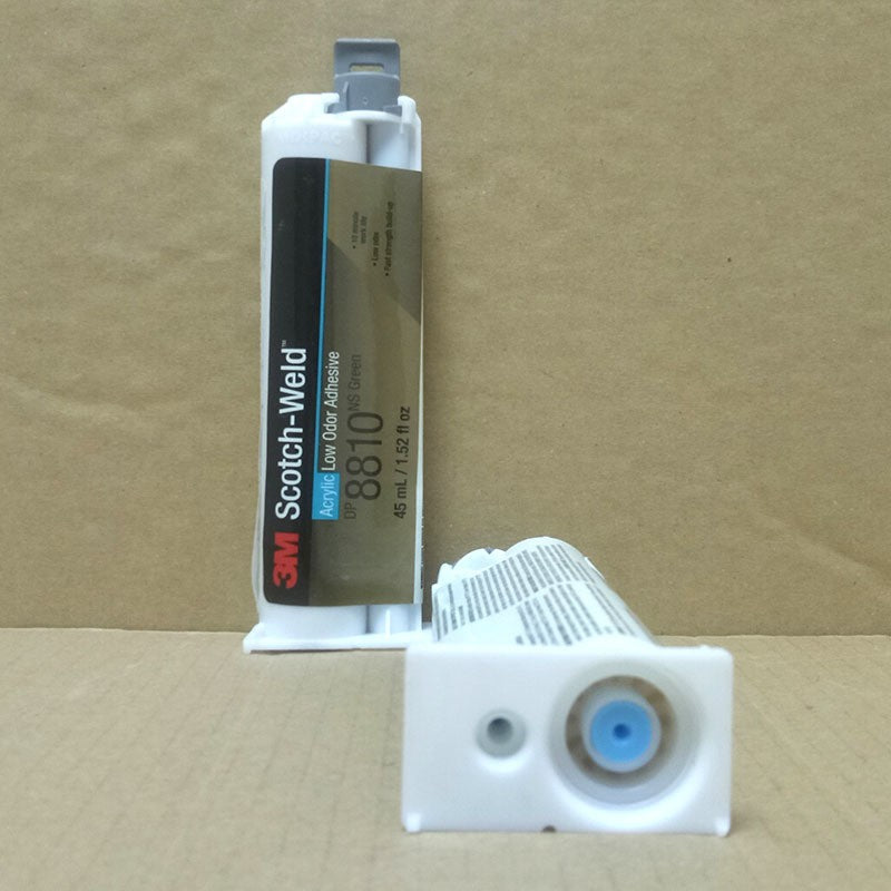 3M Scotch-Weld DP8810NS Green Low Odor Acrylic Adhesive Non-Sag Structural Glue for Metal Plastic Composite Powder Coat Bonding