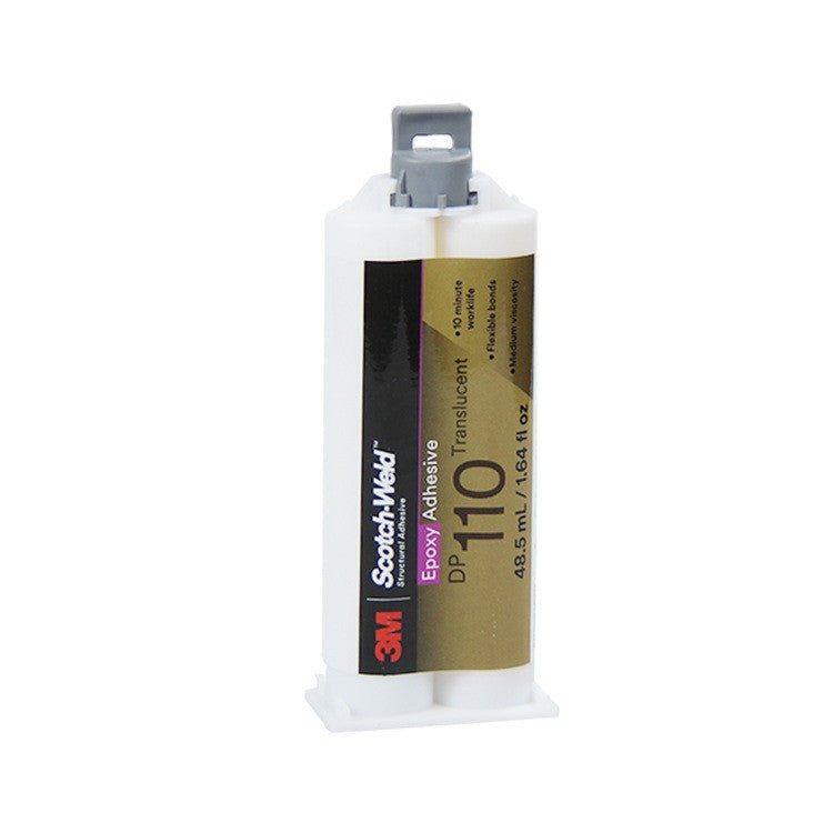 3M Scotch-Weld DP110 Flexible Epoxy Adhesive 48.5ml Two-Part Fast Cure Glue for Metal Plastic