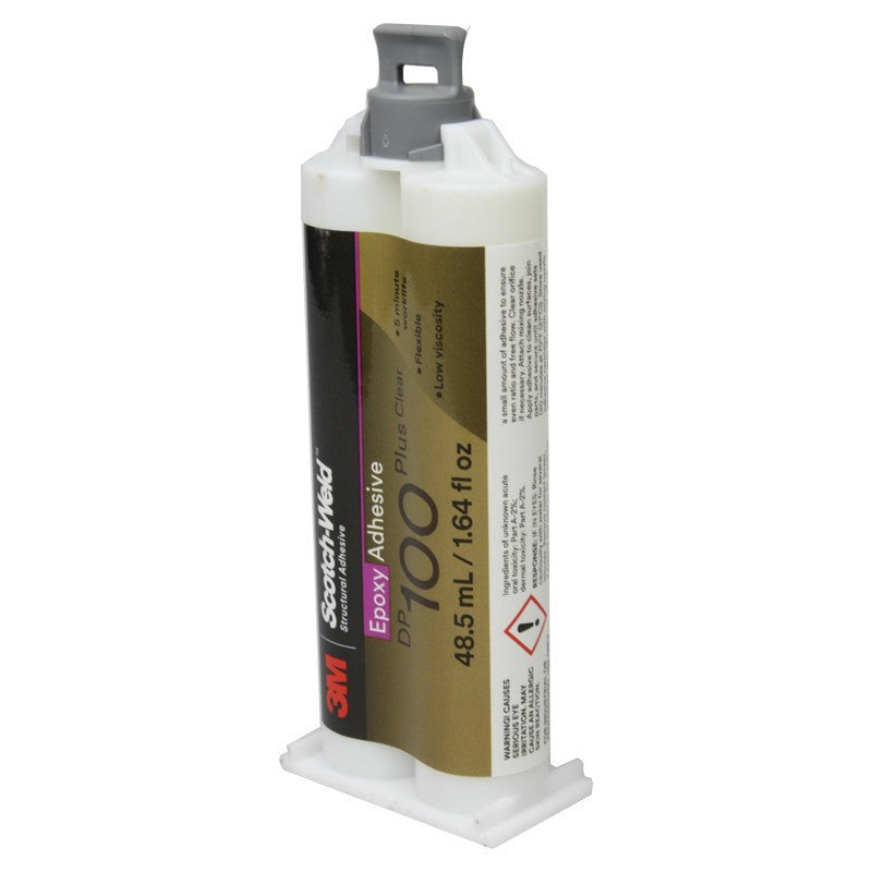 3M Scotch-Weld DP100 Plus Clear Flexible Epoxy Adhesive 48.5ml