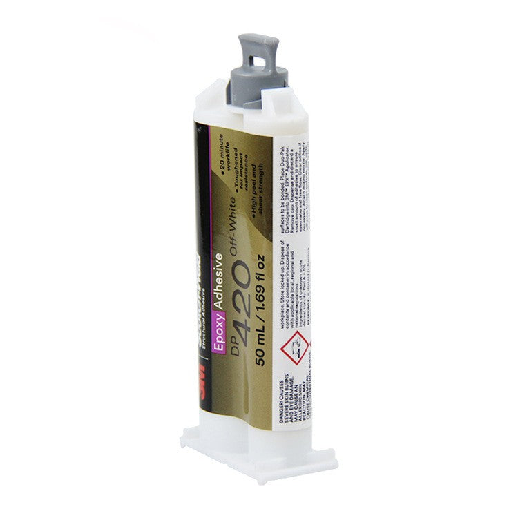 3M Scotch-Weld DP420 Toughened Epoxy Adhesive 50ml Two-Part Structural Glue for Metal Plastic Composite