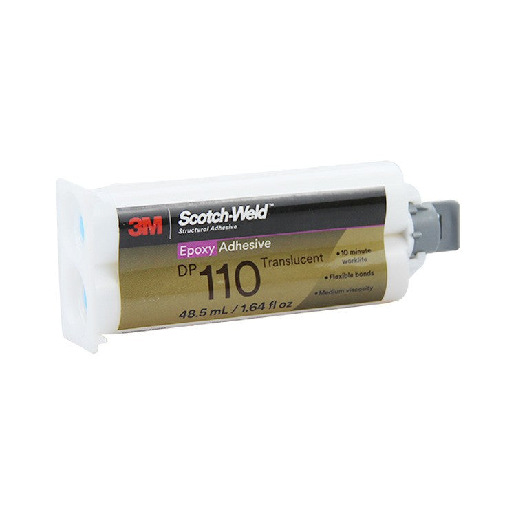 3M Scotch-Weld DP110 Flexible Epoxy Adhesive 48.5ml Two-Part Fast Cure Glue for Metal Plastic