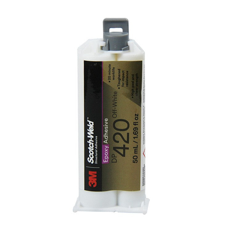 3M Scotch-Weld DP420 Toughened Epoxy Adhesive 50ml Two-Part Structural Glue for Metal Plastic Composite