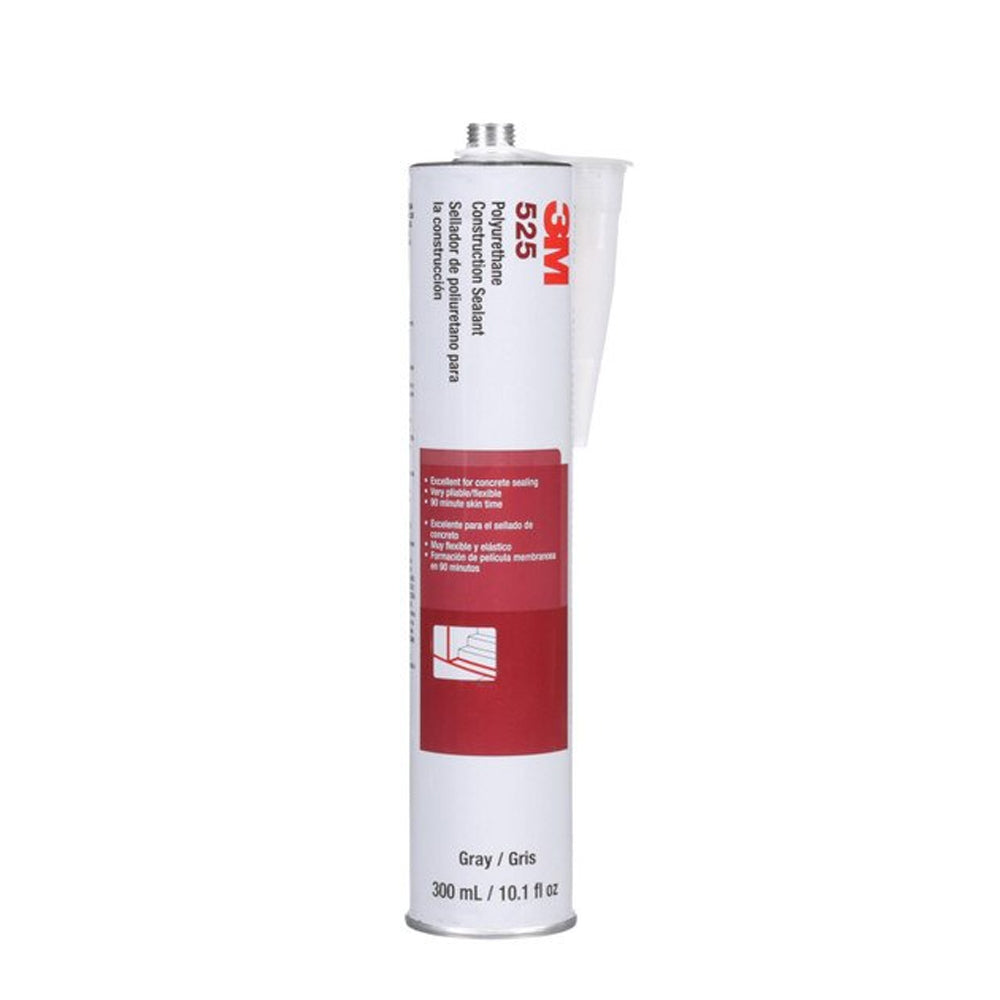 3M Polyurethane Construction Sealant 525 Gray 310ml Moisture Cure Elastic Sealant for Concrete Joint Sealing