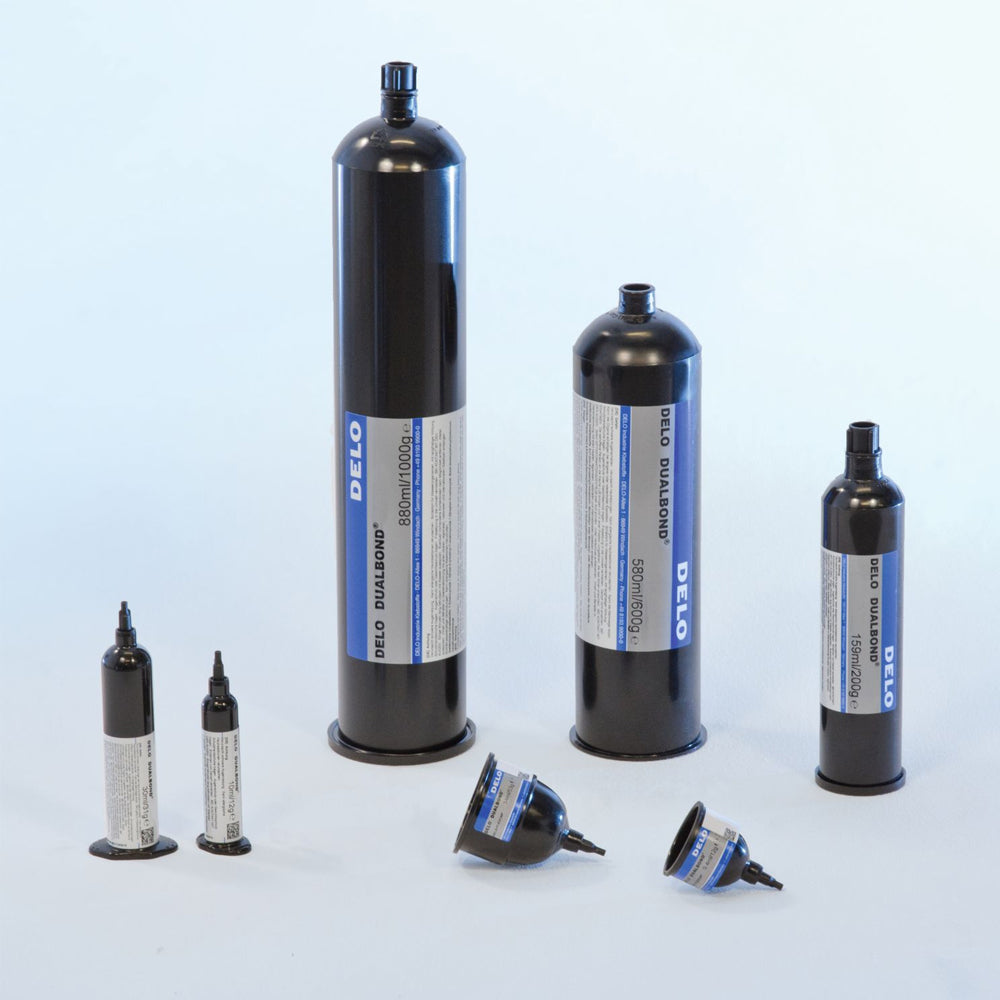 DELO DUALBOND SR4929 UV Curing Adhesive One-Part Industrial Glue for Precision Assembly Bonding