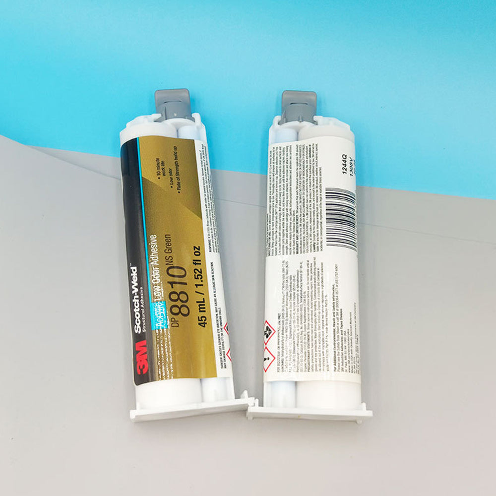 3M Scotch-Weld DP8810NS Green Low Odor Acrylic Adhesive Non-Sag Structural Glue for Metal Plastic Composite Powder Coat Bonding