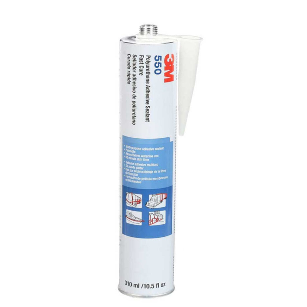 3M Polyurethane Adhesive Sealant 550 Fast Cure Elastic PU Sealant for Metal Wood Glass Plastic Bonding