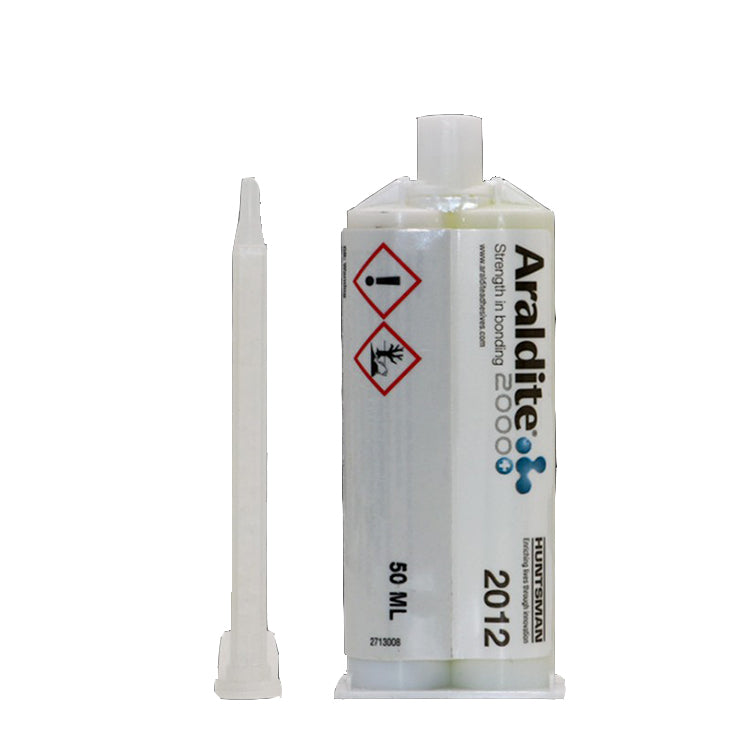 ARALDITE 2012 Two-Part Epoxy Structural Adhesive Fast Cure Yellow Glue 50ml