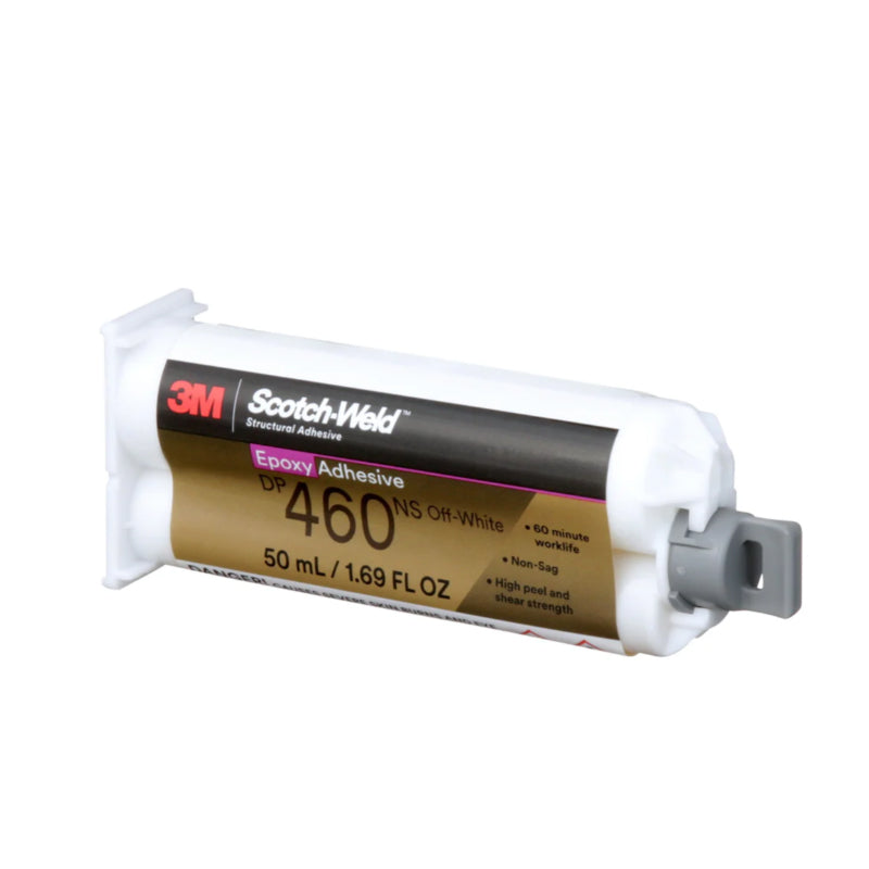 3M Scotch-Weld DP460NS Off-White Non-Sag Epoxy Adhesive 50ml Two-Part Structural Glue