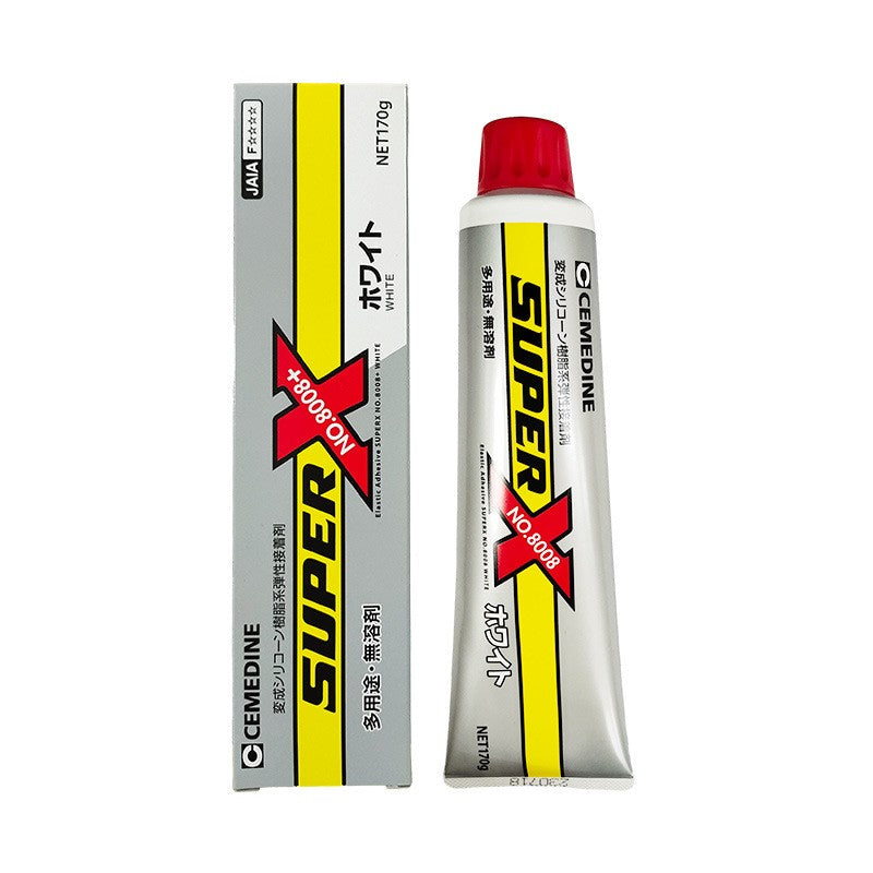 CEMEDINE 8008 Multi-Purpose Adhesive Sealant (White/Black/Clear)