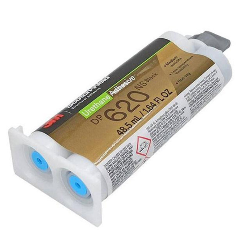 3M Scotch-Weld DP620NS Black Non-Sag Urethane Adhesive 50ml Two-Part Flexible Structural Glue