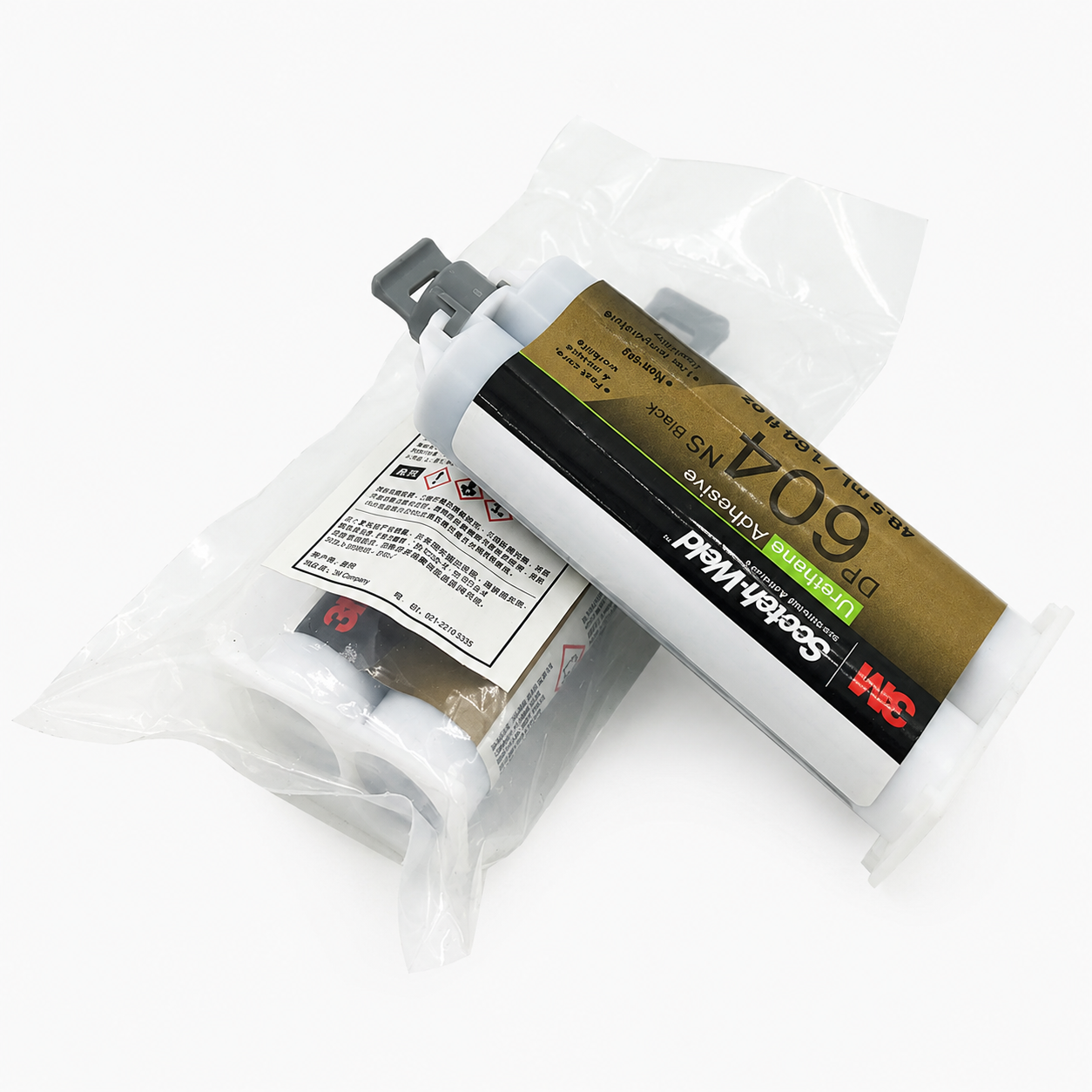 3M Scotch-Weld DP604NS Black 48.5ML Urethane Adhesive Fast Curing Non-Sag Flexible Bonding Glue