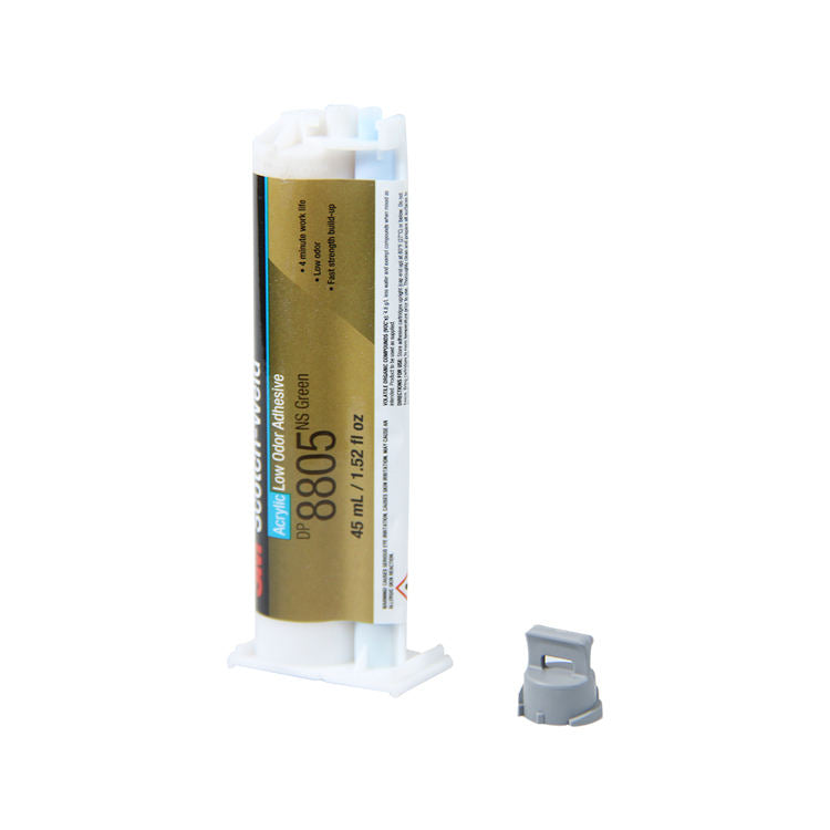 3M Scotch-Weld DP8805NS Green 45ML Low Odor Acrylic Structural Adhesive for Metal and Plastic Bonding