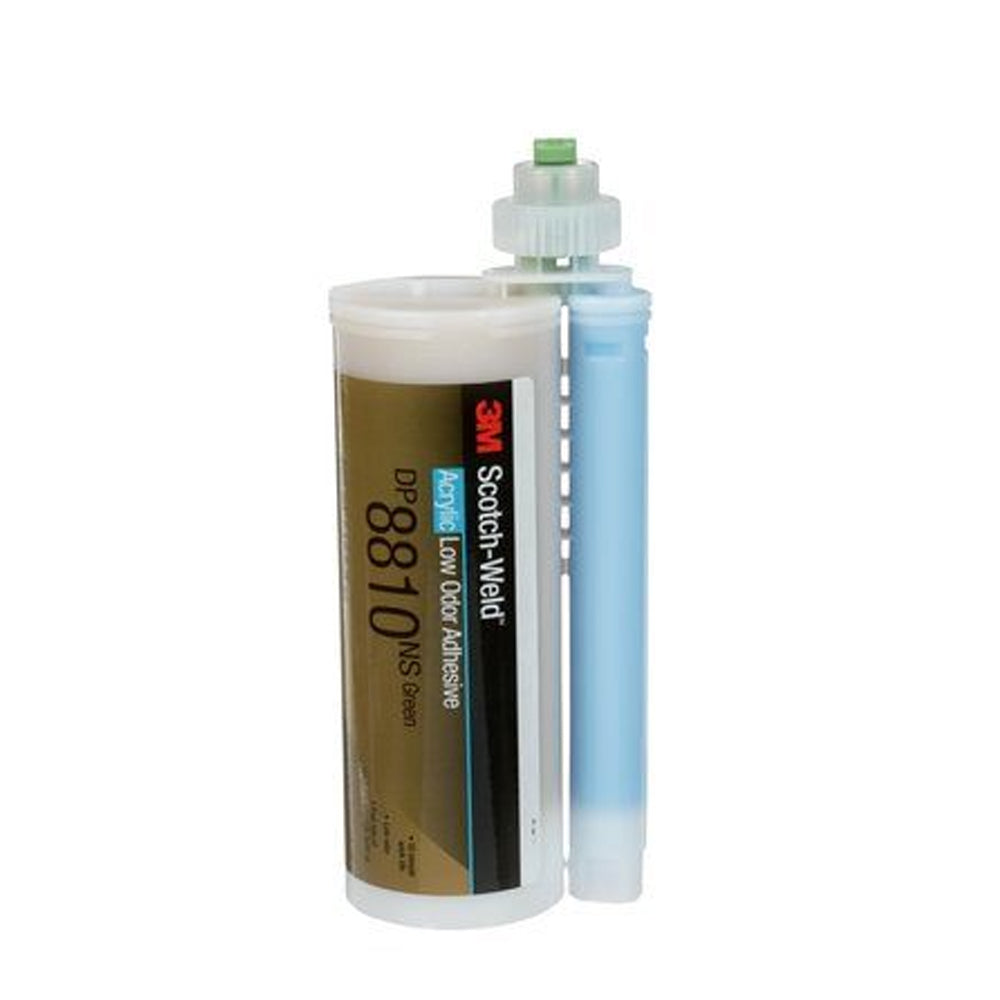 3M Scotch-Weld DP8810NS Green Low Odor Acrylic Adhesive Non-Sag Structural Glue for Metal Plastic Composite Powder Coat Bonding