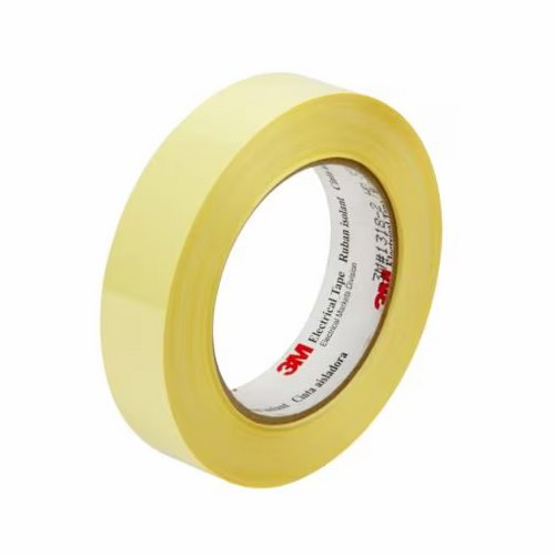 3M 1350F-1Y Yellow Polyester Film Electrical Tape 6mm x 66m Flame Retardant PET Insulation Tape