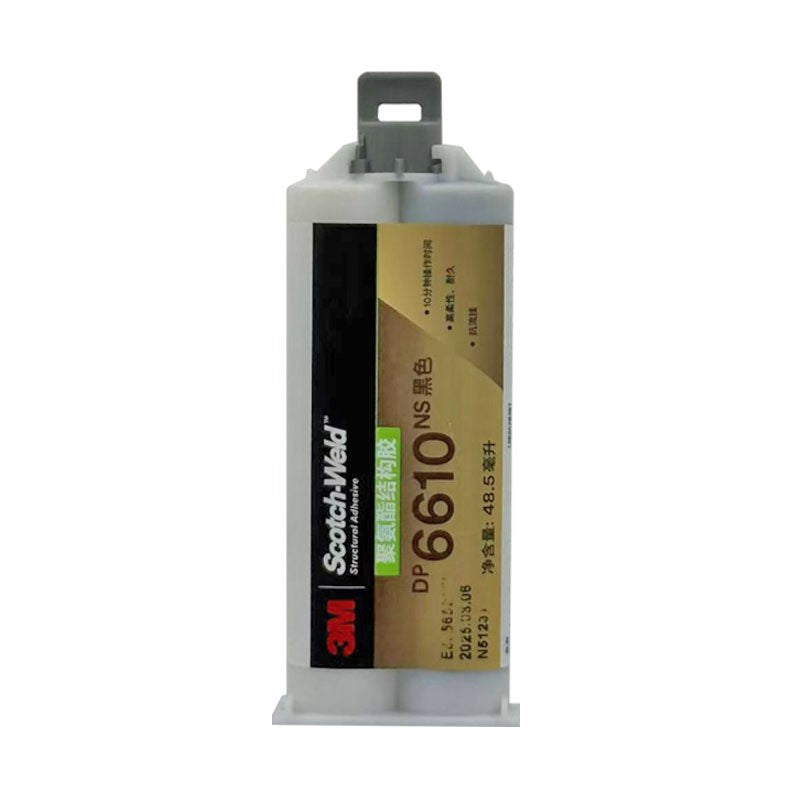 3M Scotch-Weld DP6610NS Black Flexible Urethane Adhesive 45ml Non-Sag Structural Glue for Metal Plastic Glass