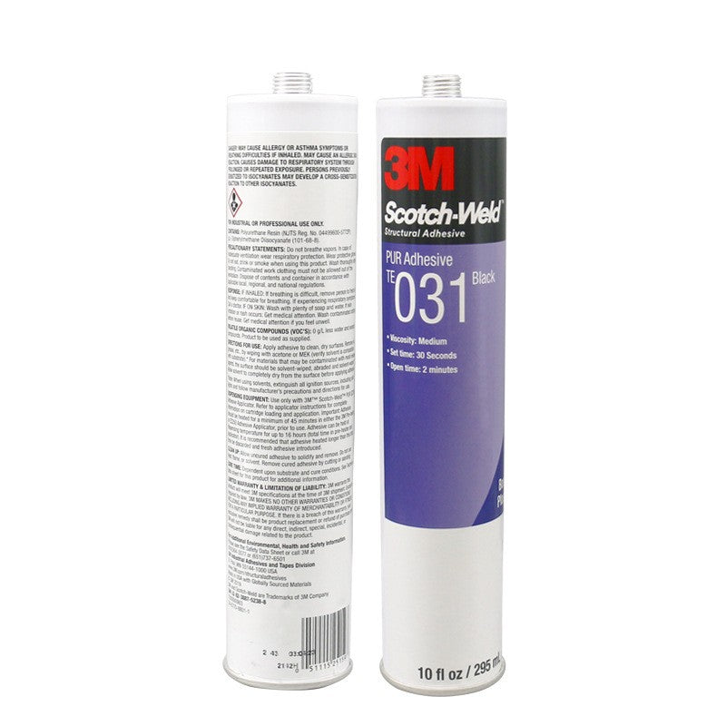 3M Scotch-Weld TE031 White Polyurethane Reactive PUR Hot Melt Adhesive
