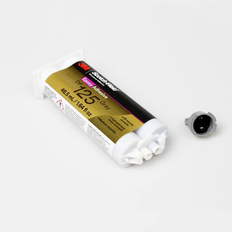 3M Scotch-Weld DP125 Flexible Epoxy Adhesive 48.5ml Two-Part Structural Glue for Metal Plastic Ceramic