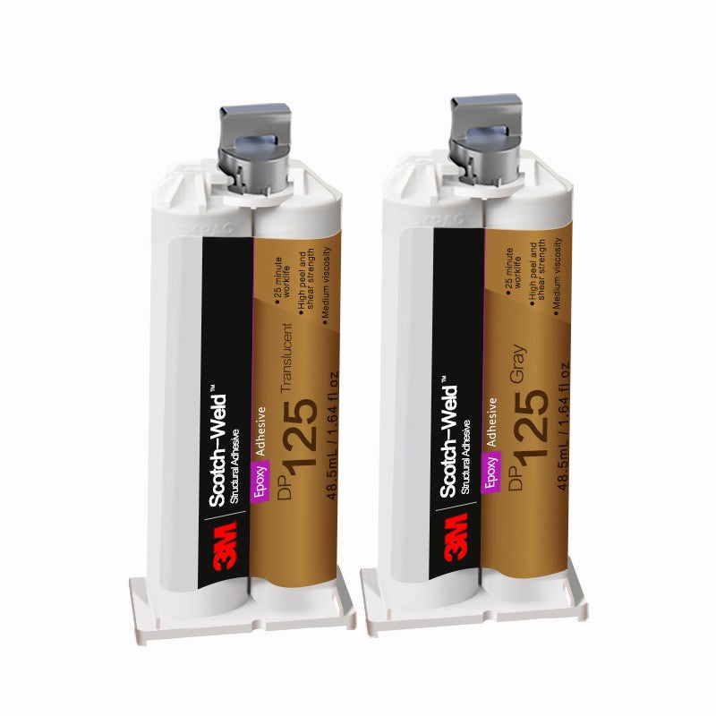 3M Scotch-Weld DP125 Flexible Epoxy Adhesive 48.5ml Two-Part Structural Glue for Metal Plastic Ceramic