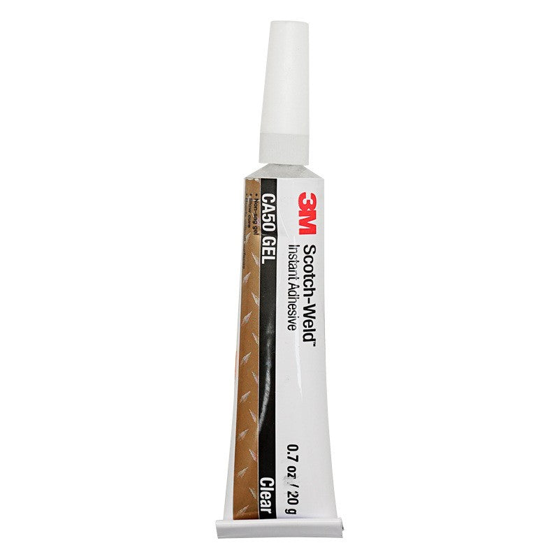 3M Scotch-Weld CA50 Gel Instant Adhesive Clear Cyanoacrylate Glue for Wood Paper Leather Ceramic