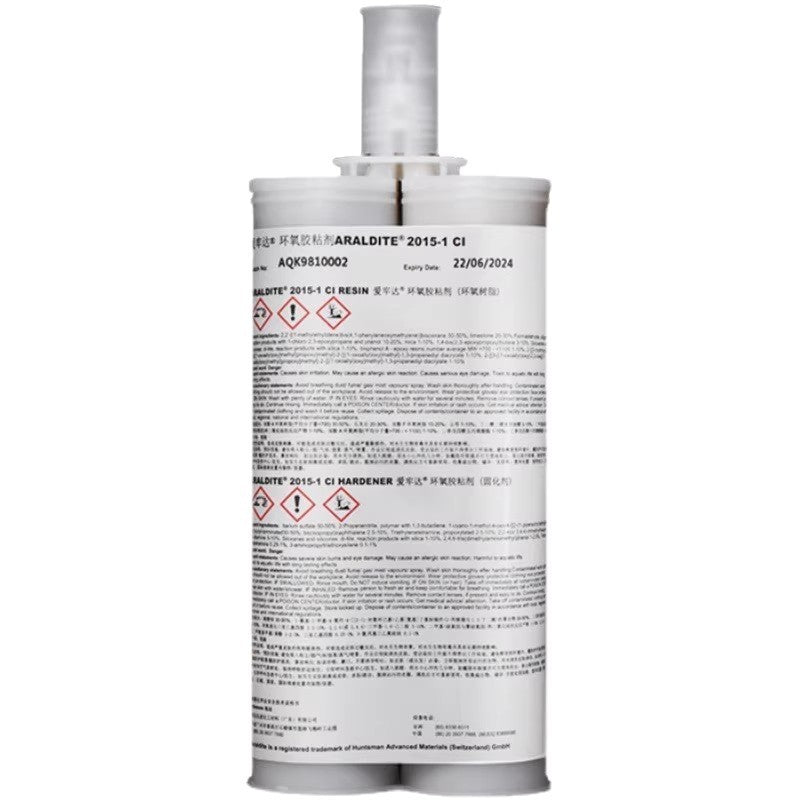 ARALDITE 2015-1 A/B Two-Part Epoxy Structural Adhesive Beige Grey Paste for GRP SMC Composite Metal Plastic