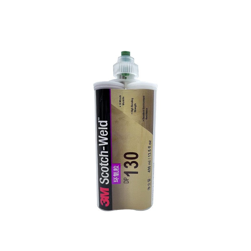 3M Scotch-Weld DP130 Brown Toughened Epoxy Adhesive 400ml Two-Part Structural Glue for Metal Plastic