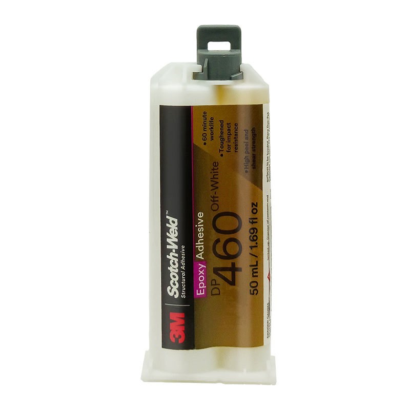 3M Scotch-Weld DP460 Off-White Epoxy Adhesive 50ml Two-Part Structural Glue for Metal Plastic Composite