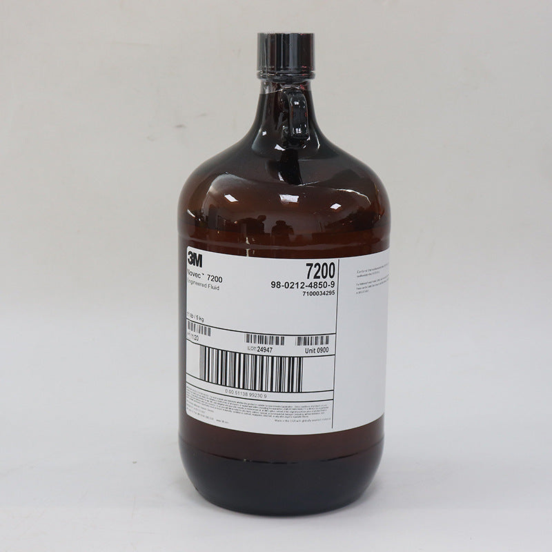 3M Novec 7200 Engineered Fluid HFE Solvent for Vapor Degreasing Precision Cleaning Heat Transfer