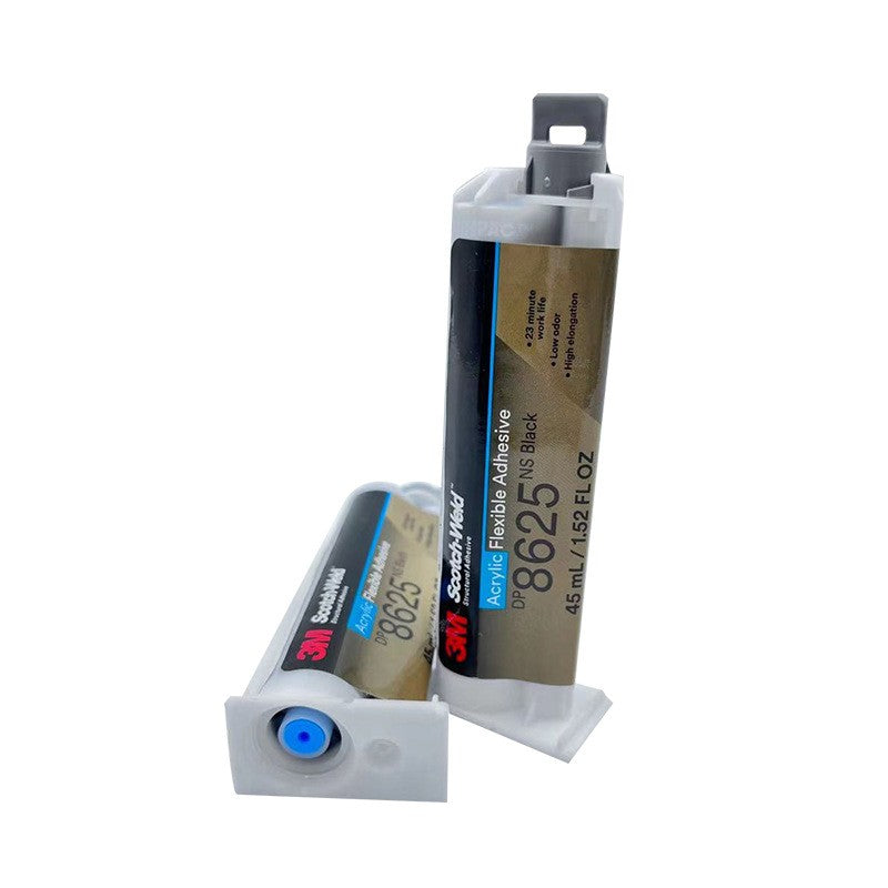 3M Scotch-Weld DP8625NS Black Flexible Acrylic Adhesive Low Odor Non-Sag Structural Glue for Metal Plastic Glass Panel Bonding
