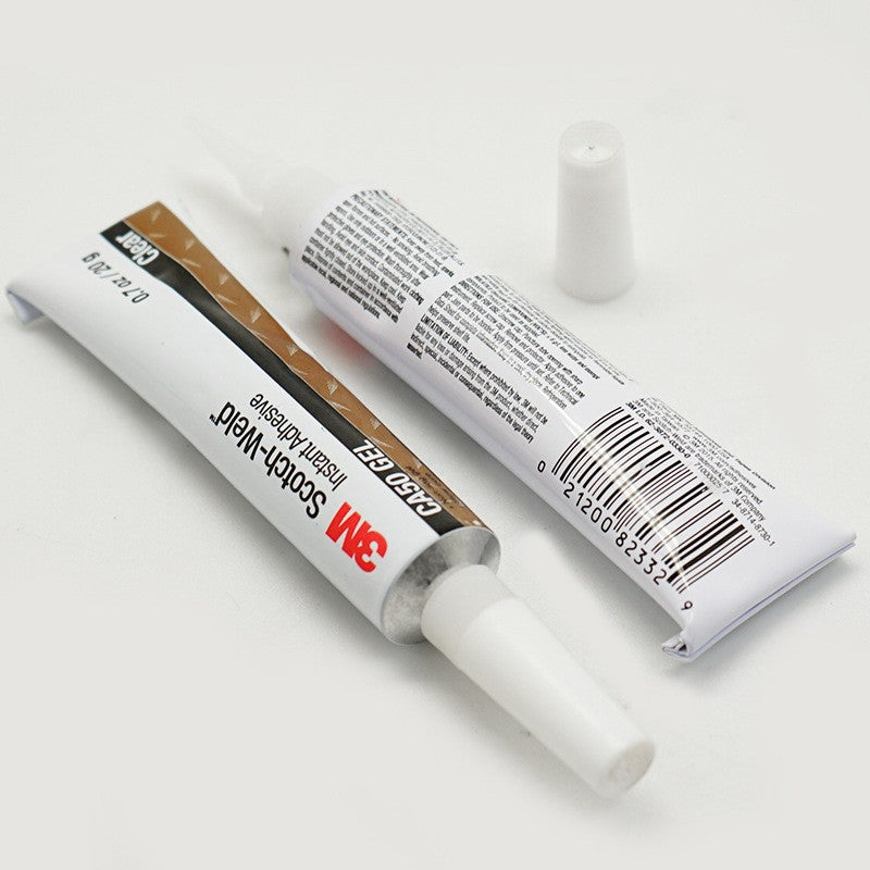 3M Scotch-Weld CA50 Gel Instant Adhesive Clear Cyanoacrylate Glue for Wood Paper Leather Ceramic