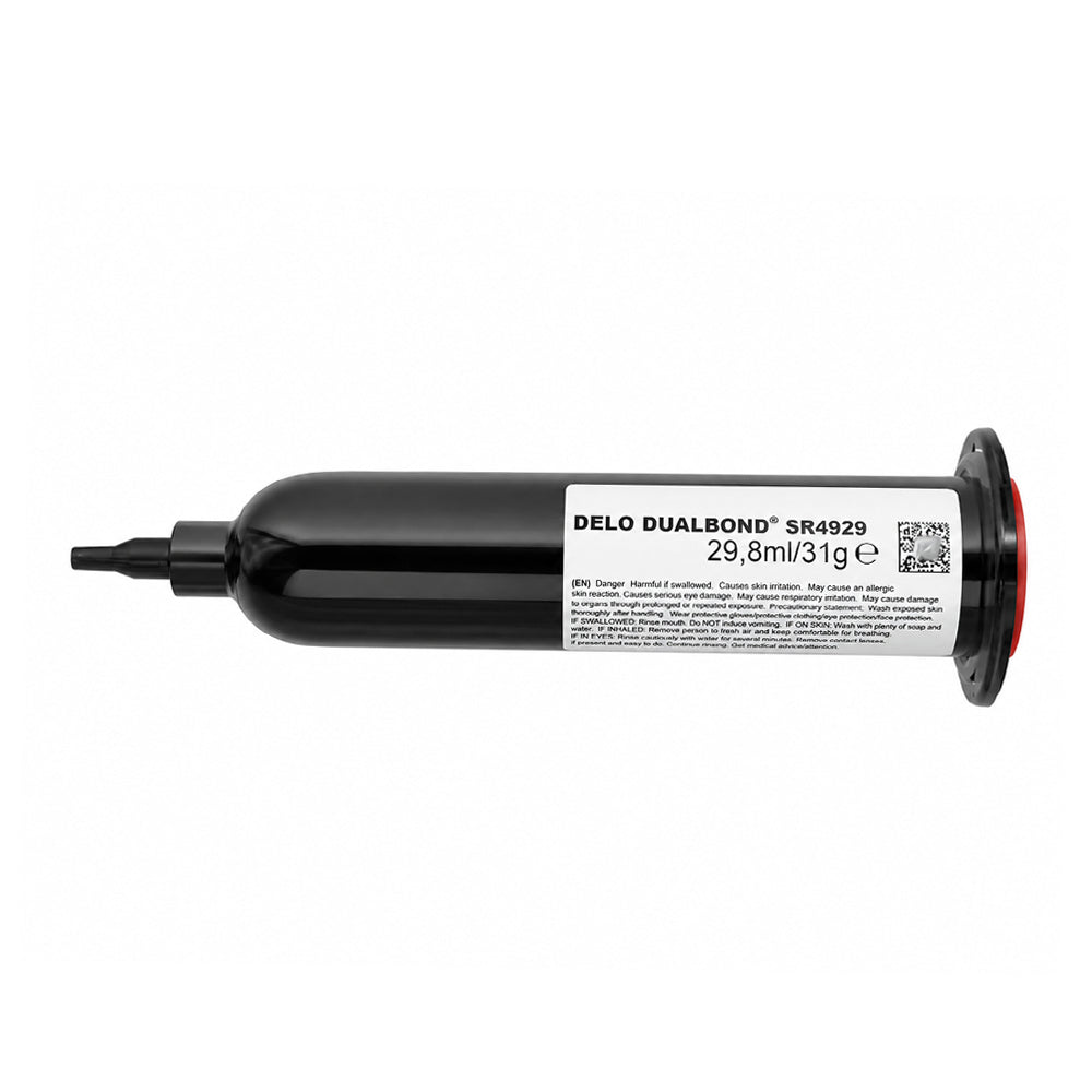 DELO DUALBOND SR4929 UV Curing Adhesive One-Part Industrial Glue for Precision Assembly Bonding