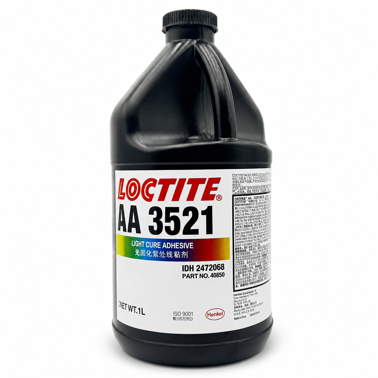 LOCTITE AA3521 UV Light Cure Acrylic Adhesive Clear Structural Glue for Glass Plastic Metal Bonding